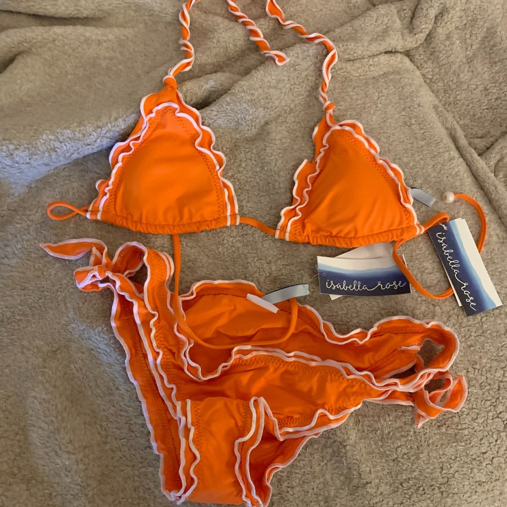 Brand new super cute orange bikini